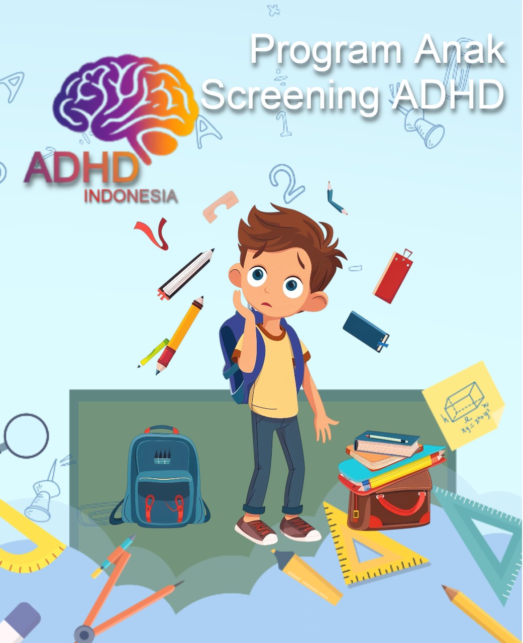 Program ADHD Indonesia Kabupaten Pegunungan Bintang Screening ADHD Non-Diagnostik